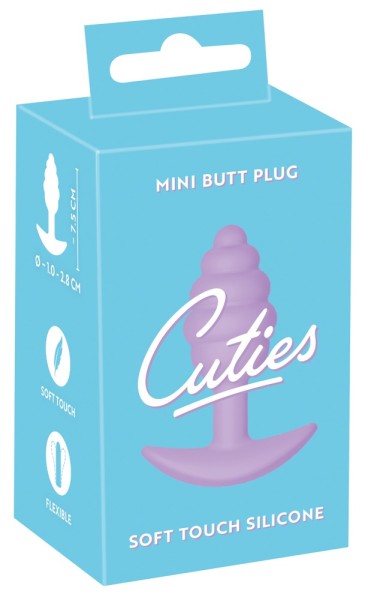 Analplug „Mini Butt Plug“ mit starker Rillenstruktur - vergleichen und günstig kaufen